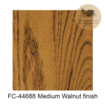 Medium Walnut finish | Oak For Less ® Furniture