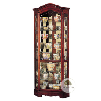 HM-680-249 - Jamestown Corner Curio - Oak For Less® Furniture