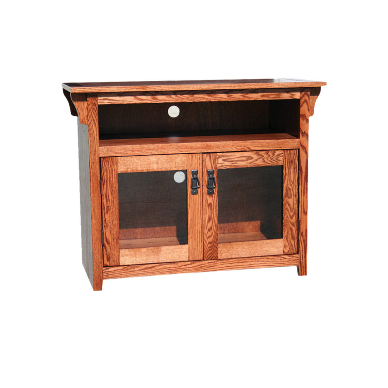 OD-O-M3430-16.75-CN1 - Mission Oak 38" TV Stand - Oak For Less® Furniture